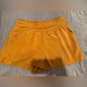 All In Motion Golden Tan Athletic Shorts Size XL